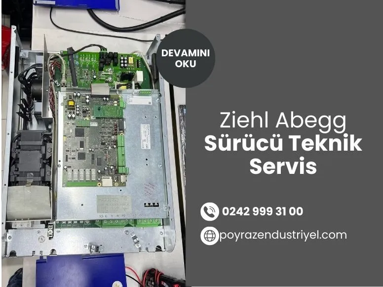 Ziehl Abegg Sürücü Teknik Servis